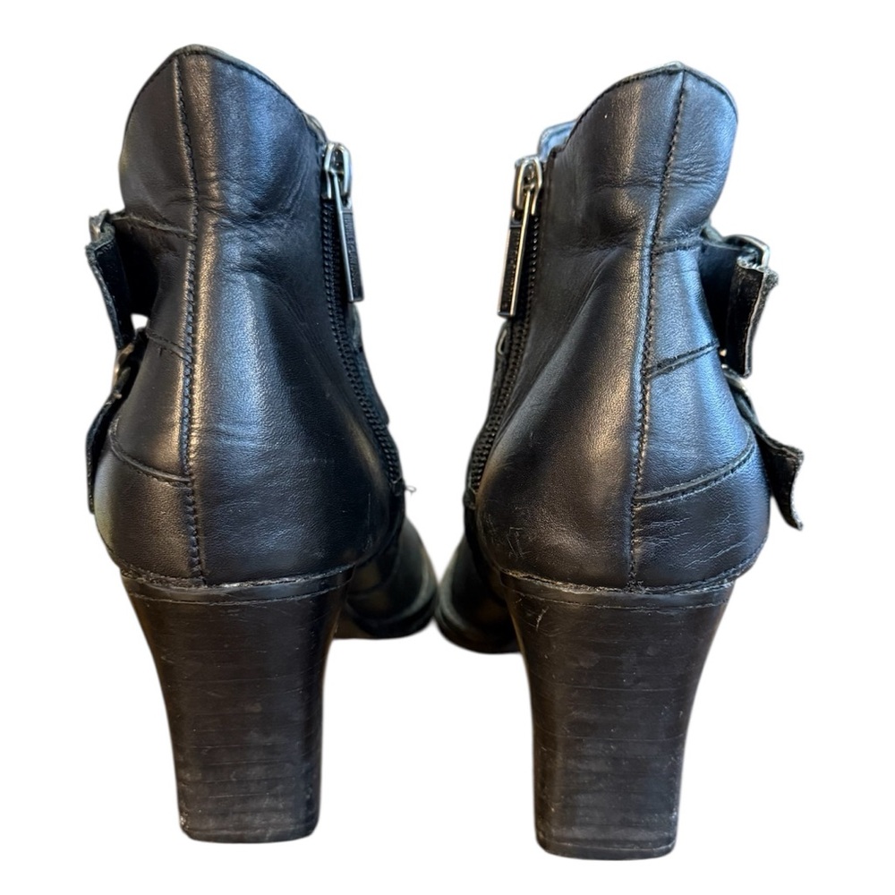 Harley-Davidson Bridgit Shootie Black Leather Bootie Women’s Size 7.5 - Picture 2 of 11